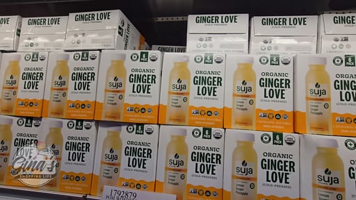 Suja Organic Ginger Love Lemonade 6/10.5 oz