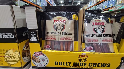 Cadet Toro Bully Hide Chews 12 CT