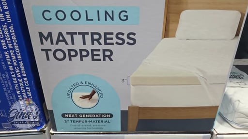 Serenity by Tempur-Pedic 3" Cooling Memory Foam Mattress Topper Queen