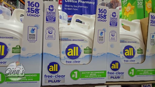 All Free & Clear Plus+ Compacted Liquid Detergent, 160 Loads, 200 oz