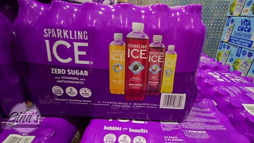Sparkling Ice Zero Sugar Purple Variety Pack, 24 x 17 fl oz