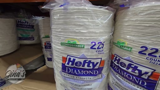 Hefty Diamond 8-3/4" Lunch Plate 225 CT