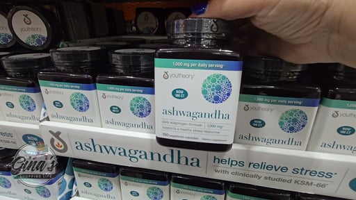 Youtheory Ashwagandha 1000 mg, 180 Capsules