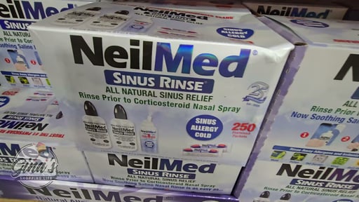 NeilMed Sinus Rinse with 2 Bottles, 250 Packets & NasaMist Travel Size