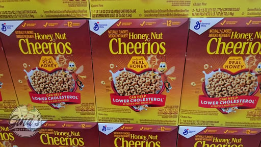 General Mills Honey Nut Cheerios 2/27.5 Ounce Bags