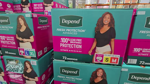 Depend Fresh Protection Advanced Women S/M, 72 CT