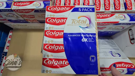 Colgate Total Active Prevention Toothpaste, 5-Pack 6.4oz