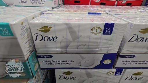 Dove Original Beauty Bar Soap 16-Pack, 3.75 oz