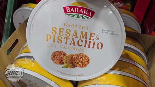 Barazek Sesame & Pistachio Cookies 28.22 oz