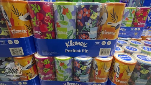 Kleenex Perfect Fit Facial Tissues, 12-Pack, 50 Count