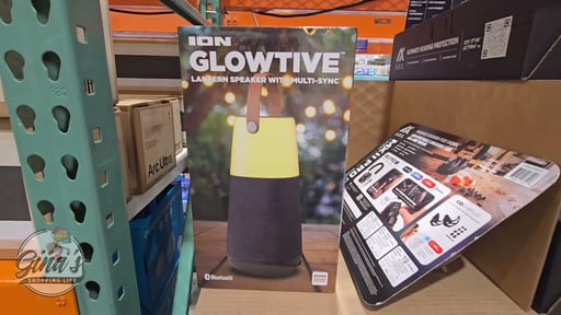 ION Audio Glowtive Bluetooth Lantern Speaker with Multi-Sync