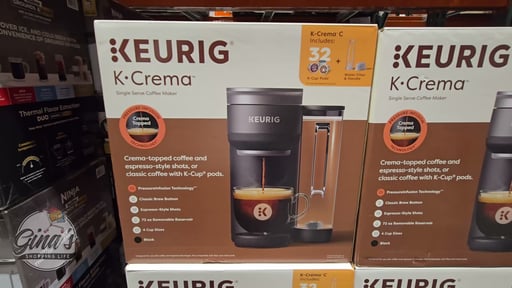 Keurig K-Crema Single Serve Coffee Maker