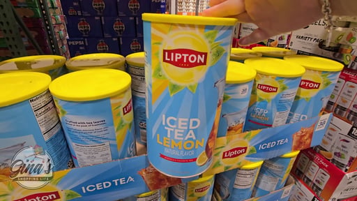 Lipton Iced Tea Mix, Lemon, Makes 38 Quarts