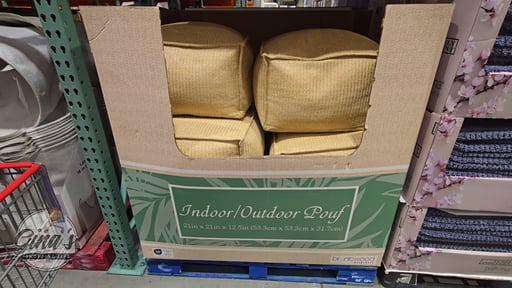 Hermosa Indoor/Outdoor Pouf