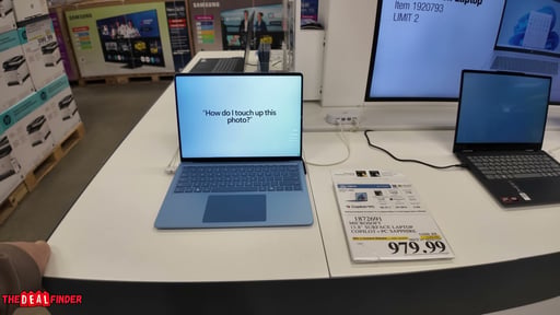 MICROSOFT 13.8" SURFACE LAPTOP COPILOT+ PC SAPPHIRE