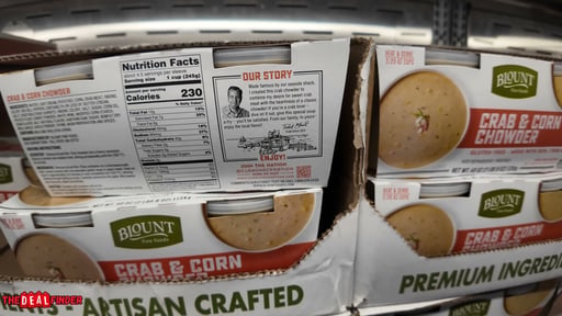 BLOUNT CRAB & CORN CHOWDER 2/20 OZ (2.5 LBS)