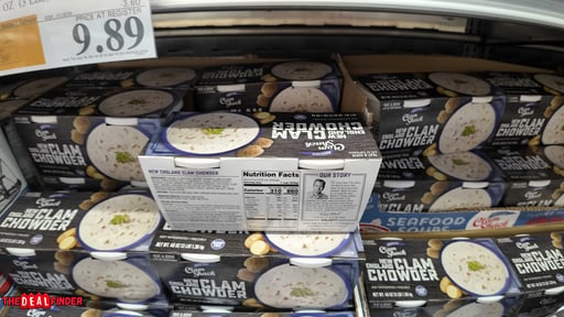 CLAM SHACK N.E. CLAM CHOWDER 2/24 OZ (3 LBS)