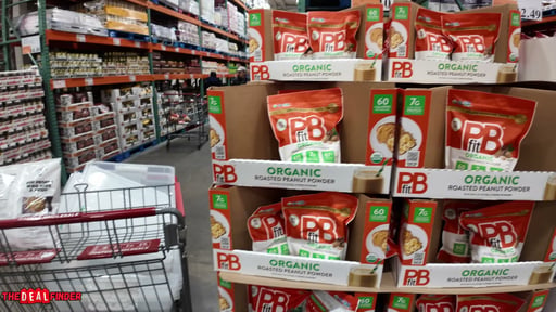PB FIT ORGANIC PEANUT BUTTER POWDER 30 OZ