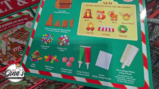Woodland Gingerbread House Kit, 62.8 oz