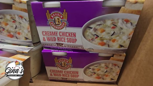 Boudin Creamy Chicken & Wild Rice Soup, 2/24 oz Containers