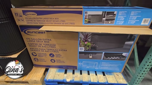 Suncast 170 Gallon Resin Deck Box