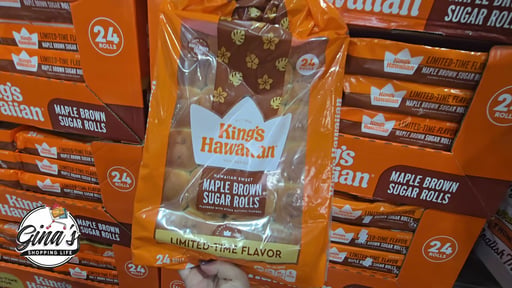 King's Hawaiian Bakery Maple Brown Sugar Rolls, 2-Pack/12 Count
