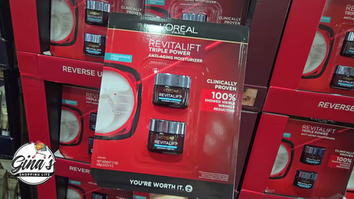 L’Oréal Paris Revitalift Triple Power Fragrance-Free Moisturizer, 2 x 1.7 oz