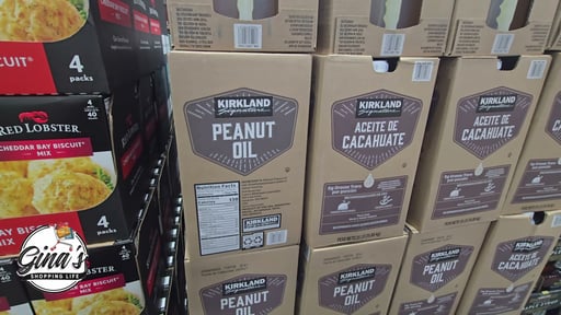 Kirkland Signature Peanut Oil 35 lb / 4.6 Gallon