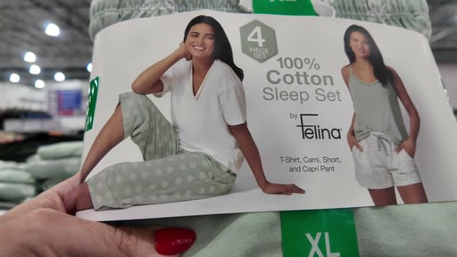 Felina Women's 4-Piece PJ Set