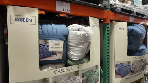Casual Living Zuri Mega Puff 3-Piece Queen Comforter Set