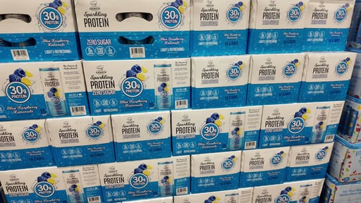 Genius Sparkling Protein Water