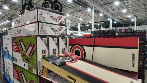 MD Sports Cornhole Set with LED Lights