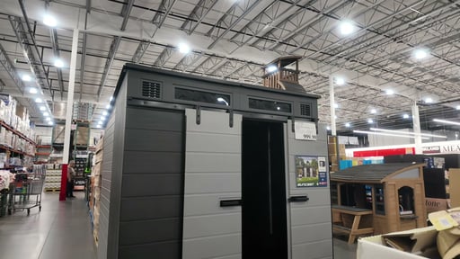 Suncast Modernist Sliding Door Shed