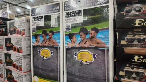 Bestway Power Steel Above Ground Pool Set