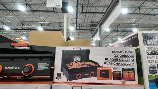 Blackstone 22" Tabletop Griddle with Hard Cover and Carry Bag Bundle