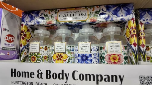 H+B Casa di Fiori Hand Soap, 4-Pack, 16 fl oz Each