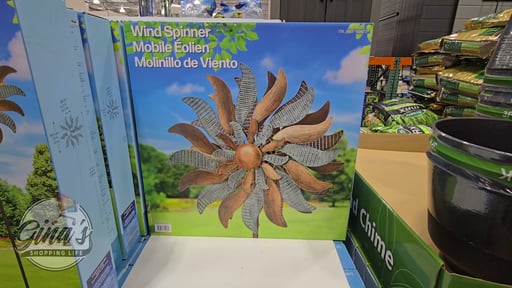 StyleCraft Two-Tone Metal Wind Spinner