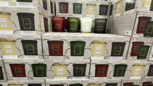 Bellevue Luxury Fall Candles 12 oz, 4-Pack