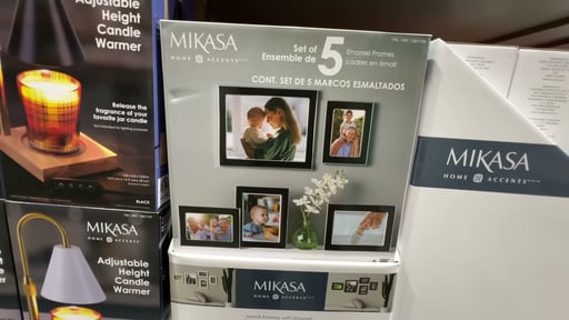 Mikasa Enamel Picture Frames, Set of 5