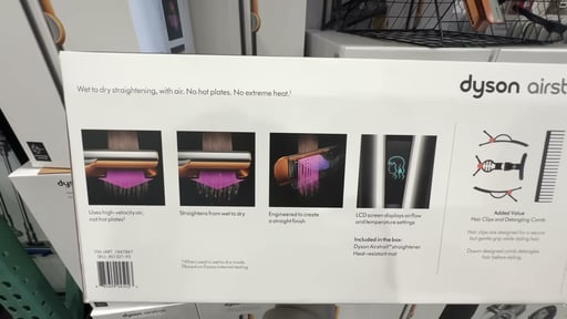 Dyson Airstrait Straightener Bundle