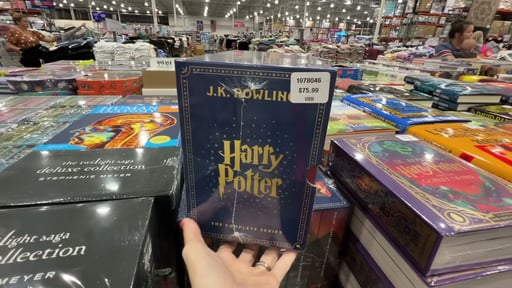 Harry Potter Paperback Box Set Books 1-7 by J.K. Rowling – Deluxe Edition