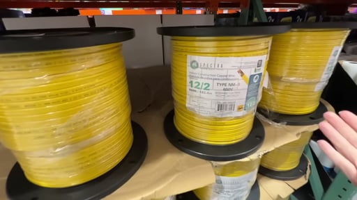 Spectra 12/2 Copper Wire Indoor Construction