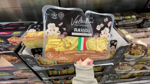 Valentini Ravioli Mushroom and Truffle 2 lb