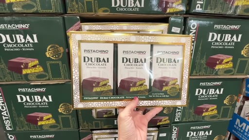 Dubai Bar Gift Set Dubai Chocolate Bars 3 / 6.5 oz