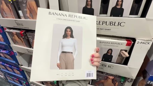 Banana Republic Women's Long Sleeve Tee 2-Pack