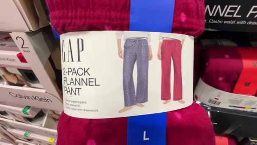 Gap Women's Flannel PJ Pant 2PK