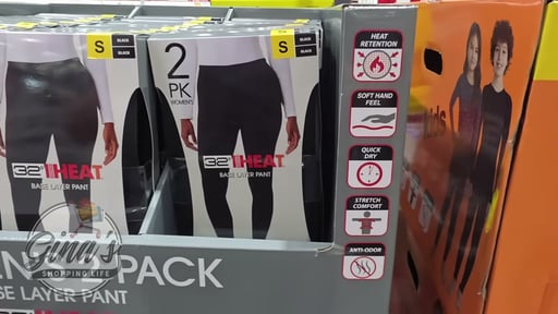 32 Degrees Women's Heat Pant 2-Pack