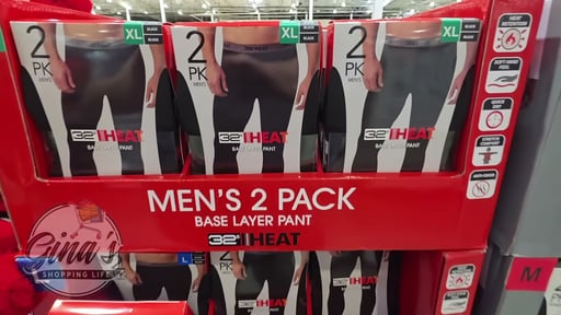 32 Degrees Men's Heat Pant (2-Pack)