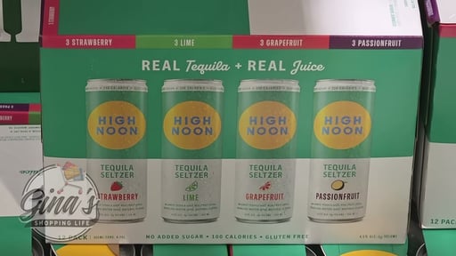 High Noon Variety Tequila Cocktail (12 Pack)