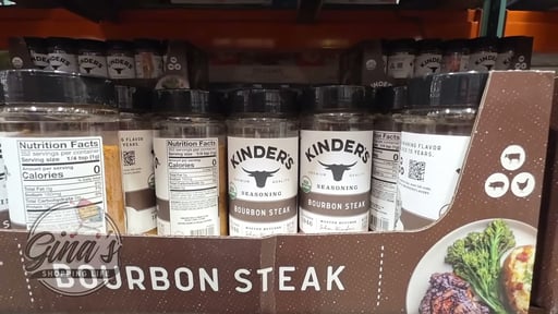 Kinder's Org Bourbon Steak Seasoning (12.4 oz)
